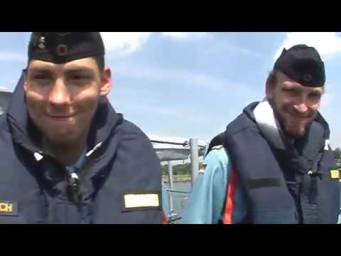 Bundesmarine - An Bord des Minensuchers "Ensdorf"