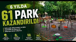 6 Yılda 61 Park Kazandırıldı