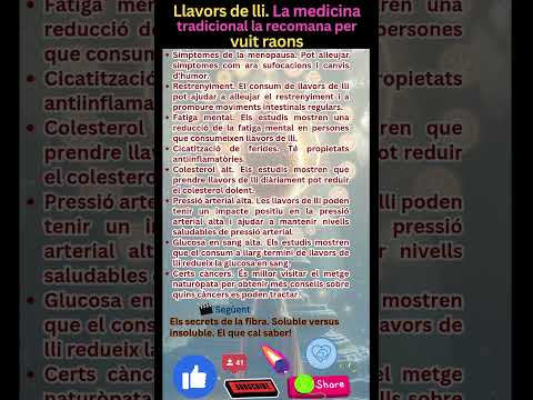Llavors de lli. La medicina tradicional les recomana per 8 raons #salut