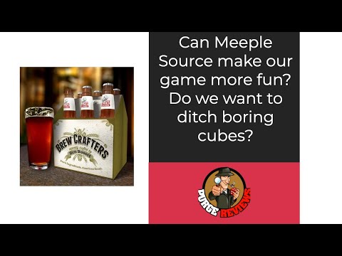 The Purge: # 3589 Brew Crafters: We take a look at the Meeple Source upgrade pack