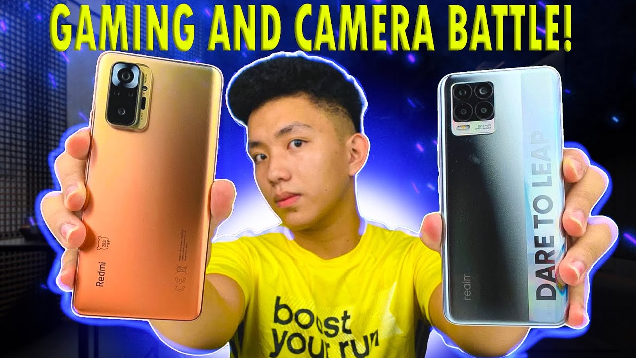 REDMI NOTE 10 PRO VS REALME 8 - MALUPIT NA LABAN TO!