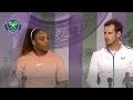 Andy Murray and Serena Williams Wimbledon 2019 First Round Press Conference