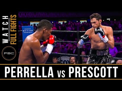 Perrella vs Prescott FULL FIGHT: February 23, 2019 - PBC on FS1