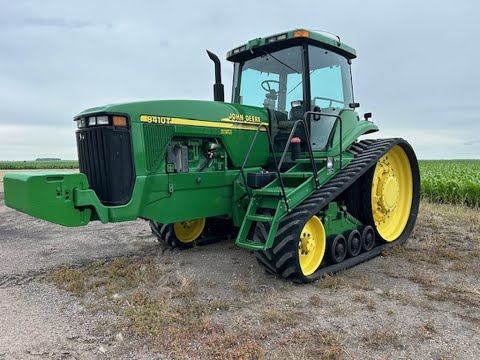 2000 John Deere 8410T Track Tractor, 16/4 PS Trans, 24” Tracks, set at 88”, 3Pt, Quick Hitch, 4SCV