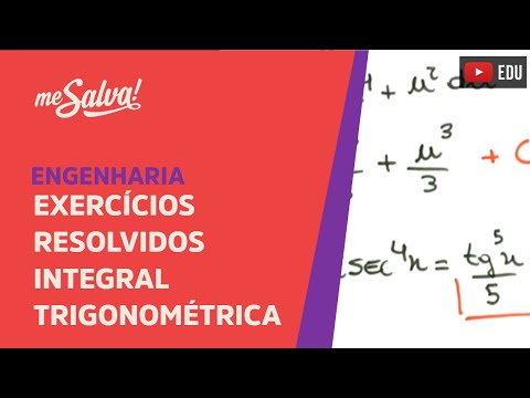 Me Salva! Exercícios Resolvidos de Cálculo I -  EXINT25 - Integral Trigonométrica III