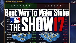 MLB The Show 17 Diamond Dynasty Tips: Best Way to Make Stubs!