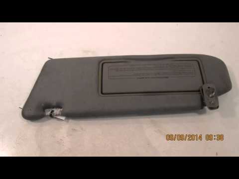 1992 Mercedes 300SE Sun Visor LH GREY 140TYPE - mbiparts.com Used OEM Mercedes Parts - Disman... OEM
