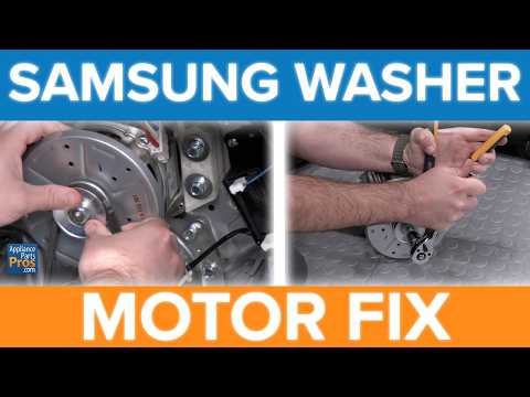 How to Test & Replace a Samsung Top Load Washer Motor