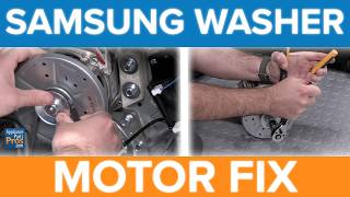 How to Test and Replace a Samsung Top Load Washer Motor