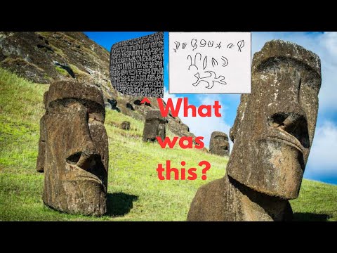 The Lost Alphabet of Easter Island