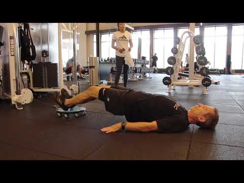 Supine Cable Hamstring Curl