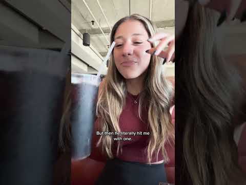 He kept making spitballs on our first date