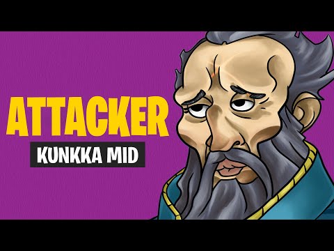 How To Mid Like Attacker | Master Tier Attacker Kunkka VS Legion Commander Mid | The Midlaners #41