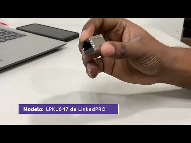 Vídeo relacionado con RJ45 Cat 6 Panel de montaje adaptador de conector, RJ45 hembra a hembra a través del módulo rosca de montaje de fijación Socket con Dustcap, adaptador de acopladaptador Gigabit Network Ethernet - 2Pcs