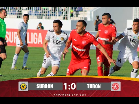 Superliga. Surxon - Turon 1:0. Highlights