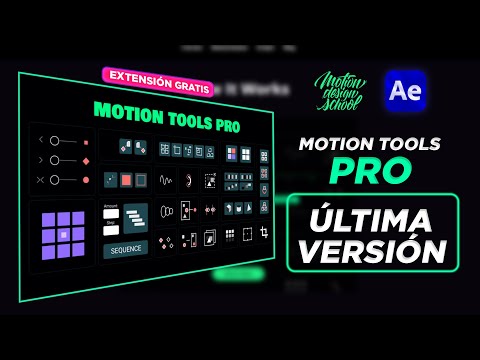 MOTION TOOLS PRO PLUGIN GRATIS AE - Guia COMPLETA EN ESPAÑOL - MOTION DESIGN SCHOOL - TUTORIAL🔥