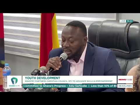 Youth Ministry Partners Christian Council and DTI to Tackle Unemployment