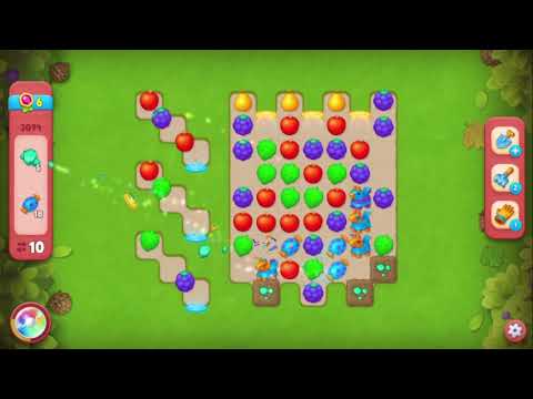 GardenScapes hard level 3094 9 moves no boosters