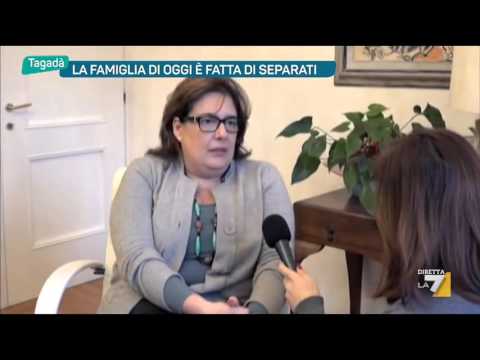 La famiglia di oggi è fatta di separati