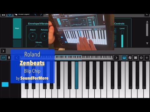 Roland Zenbeats 2.0 - Demo: Messing around with one hand, one iPad and Blip Chip presets