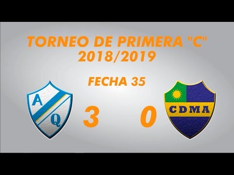 Primera "C" 2018 2019 - Fecha 35 - Argentino de Quilmes 3 Alem 0 - Resumen