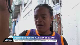 São Caetano pede socorro: Moradores preocupados com encosta em São Caetano | ARATU AGORA |TV ARATU