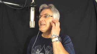 Gary Alexander Working On Vocal Tracks For The Entertainers