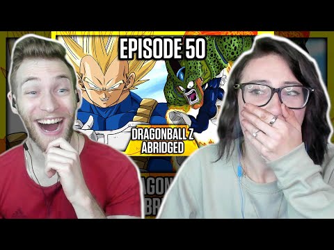 VEGETA IS STRONGER THAN CELL!!! Reacting to "DragonBall Z Abridged Episode 50" with Kirby!