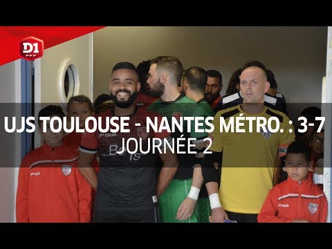 J2 : UJS Toulouse - Nantes Métropole (3-7), le résumé