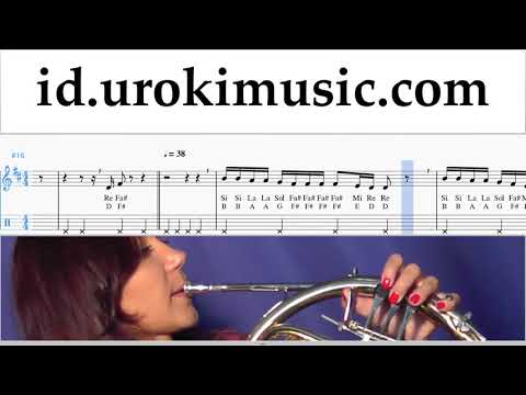 Cara Bermain French Horn Drake - God’s Plan Tutorial Tab um-i592