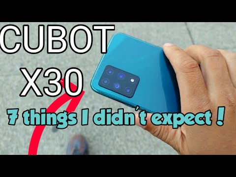 Cubot X30 Review | 7 things I didnt expect! One week Later!