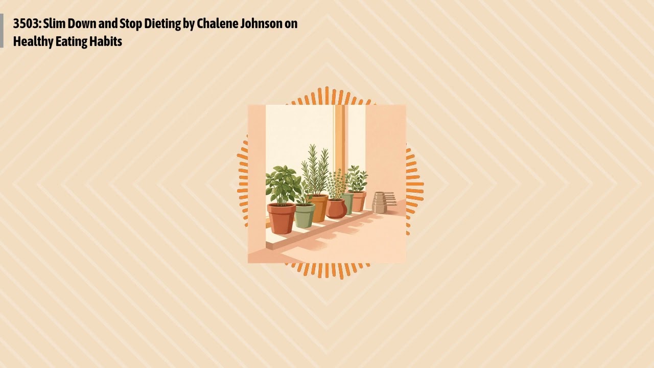 3503: Slim Down and Stop Dieting by Chalene Johnson on Healthy Eating Habits | Optimal Health...