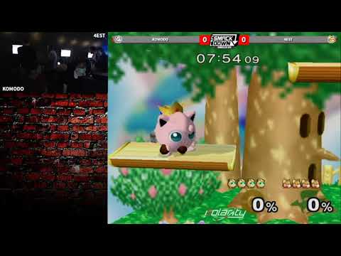 CFL Smackdown 248 Melee - Forrest (Fox) vs Komodo (Jigglypuff) - WF