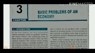 Chapter 3 || Part-1 ||ISC economics|| class 11