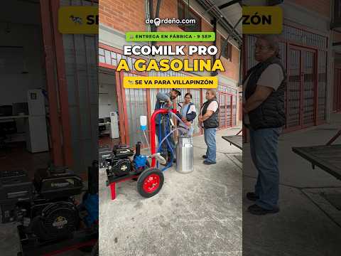 🐄 Ecomilk Pro a gasolina entregado en fábrica con inducción · Villapinzón | PAGO CONTRA ENTREGA