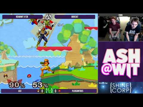 Jozi (Captain Falcon) vs Pleasantries (Samus) - ASH@WIT #128 Melee Bracket