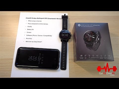 Amazfit Stratos Multisport GPS Smartwatch Review
