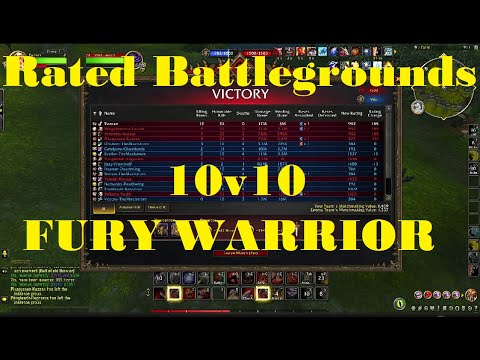 Non-Stop Pumping War Machina is back! Fury Warrior Rated Battleground 10v10 PvP Dragonflight 10.0.7