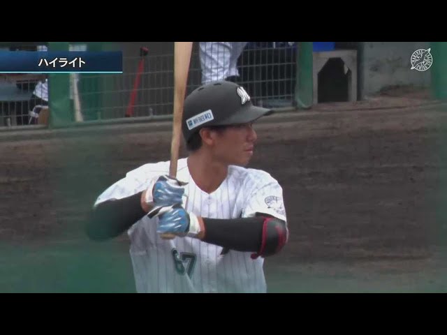 【ファーム】6月17日 マリーンズ対スワローズ ハイライト