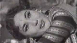 Chand (1959): Ay baadalon rimjhim ke rang liye - YouTube