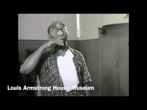 Newly Discovered Footage of Louis Armstrong Recording 