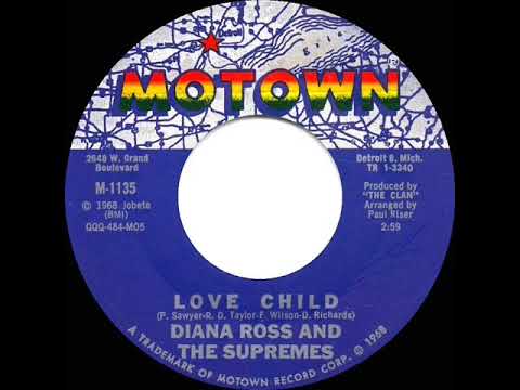 1968 HITS ARCHIVE: Love Child - Diana Ross & The Supremes (a #1 record--mono)