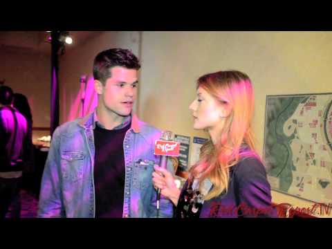 Max Carver at the #MTVTeenWolf Fan Appreciation Event #TeenWolfFanPanel @maxcarver