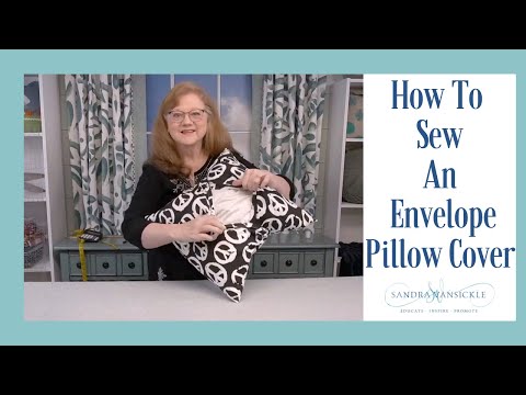 How to Sew an Envelope Pillow Cover