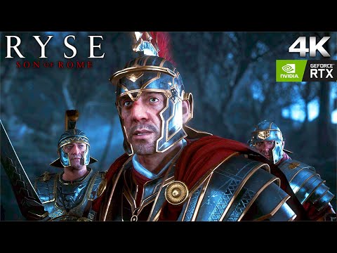 Ryse Son Of Rome - Roman XIV Legion Gets Ambushed By Barbarians Beyond Hadrian’s Wall 4K RTX
