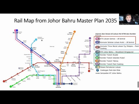 Updated ART Lines in Johor Bahru based off Masterplan 2035 (Oct 2025)