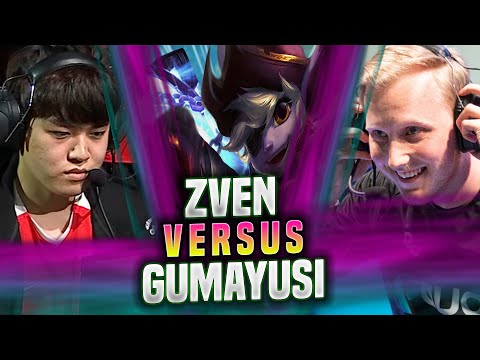GUMAYUSI vs ZVEN! - T1 Gumayusi Plays Xerath ADC vs C9 Zven Tristana! | Preseason 2022