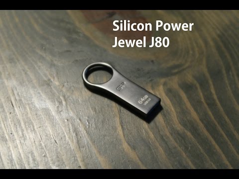 Silicon Power Jewel J80 USB atmintinė 128 GB USB Type-A 3.2 Gen 1 (3.1 Gen 1) Titanium video