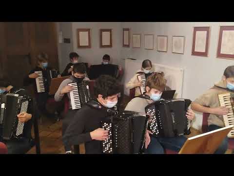 Joy to the World- accordion orchestra cover