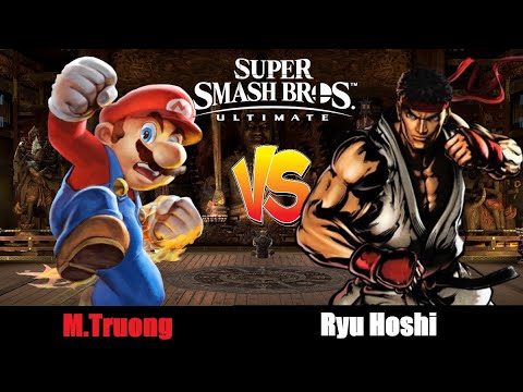 Super Smash Bros. Ultimate - Online Battles 389 (Mario Vs. Ryu)